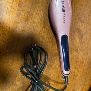 Straightener brush